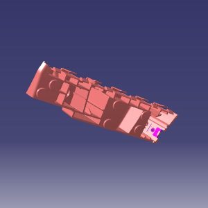 پايه چپ سپر جلو با کد فنی J69-2803521